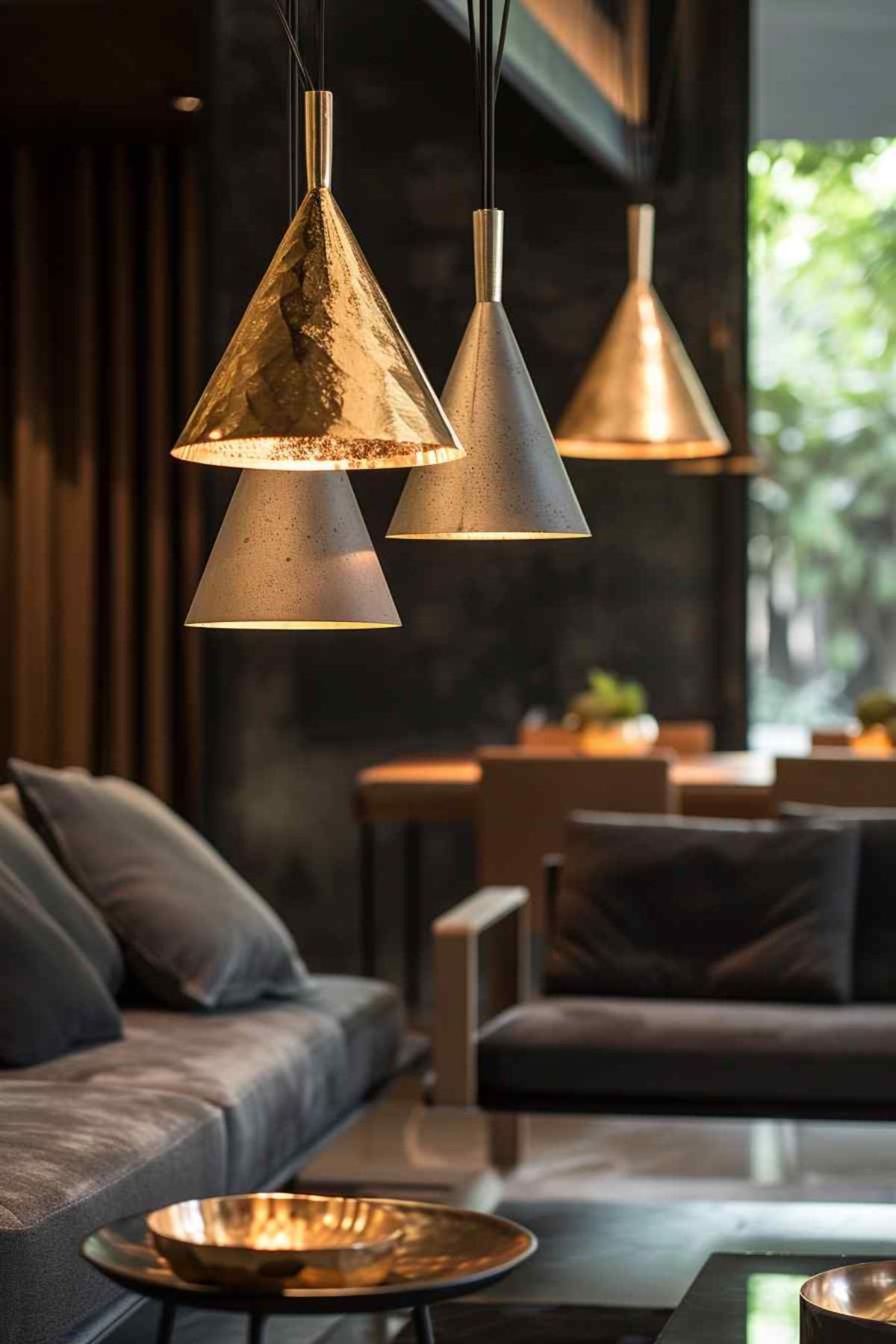 living room industrial