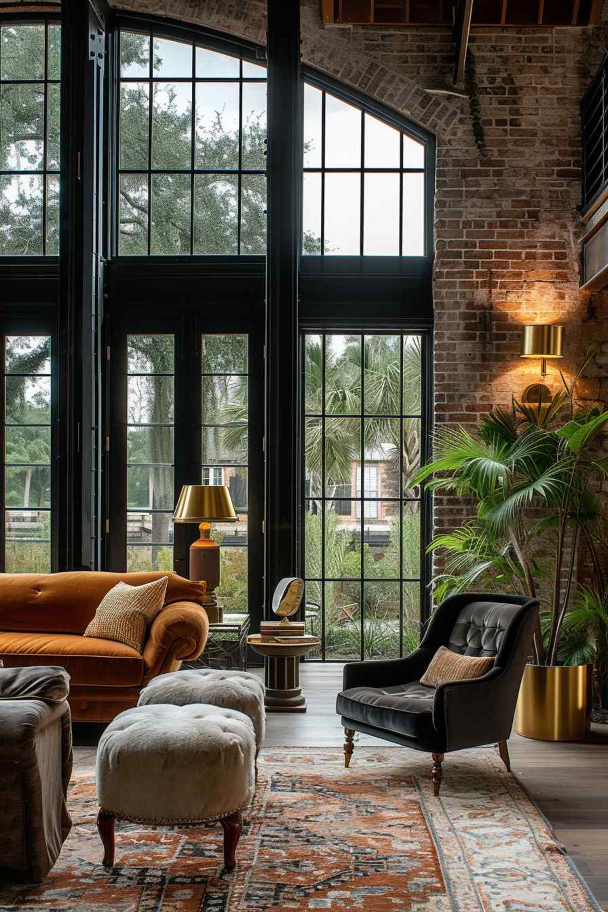 living room industrial