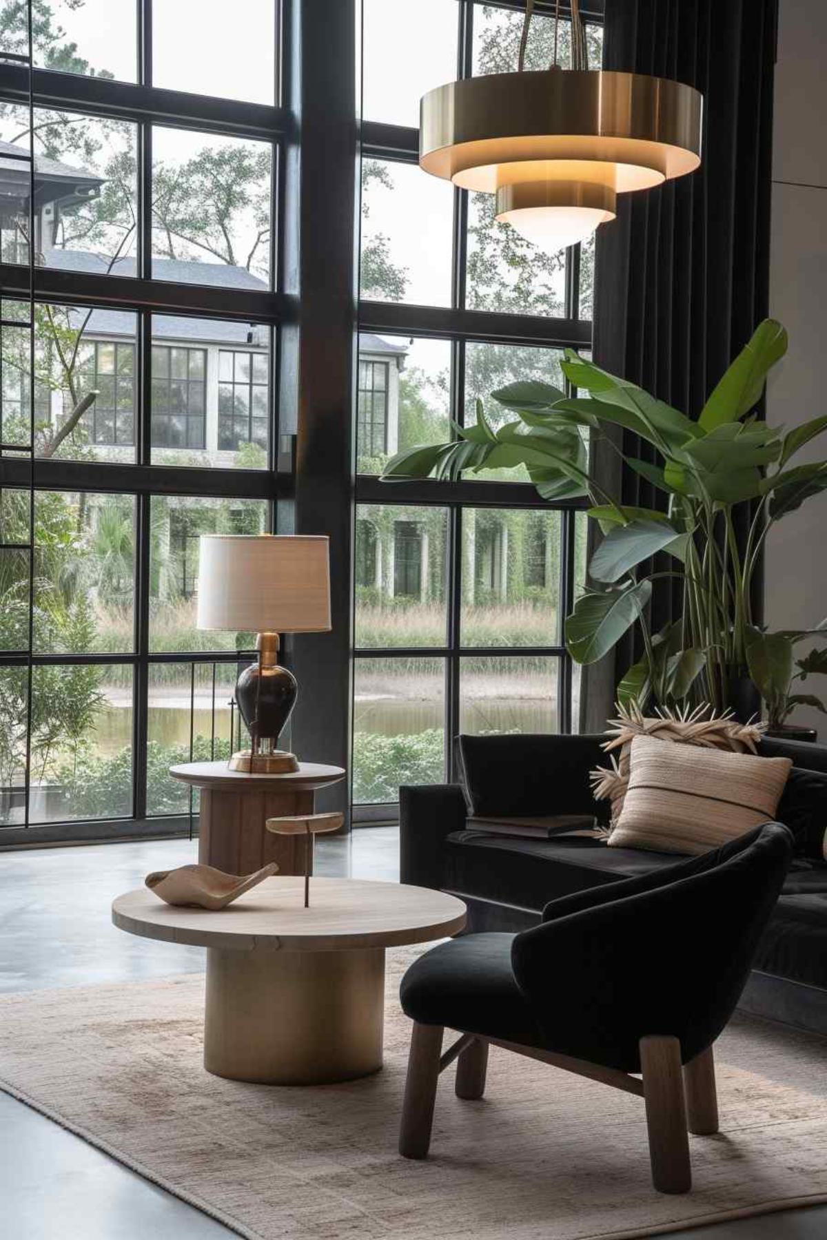 living room industrial