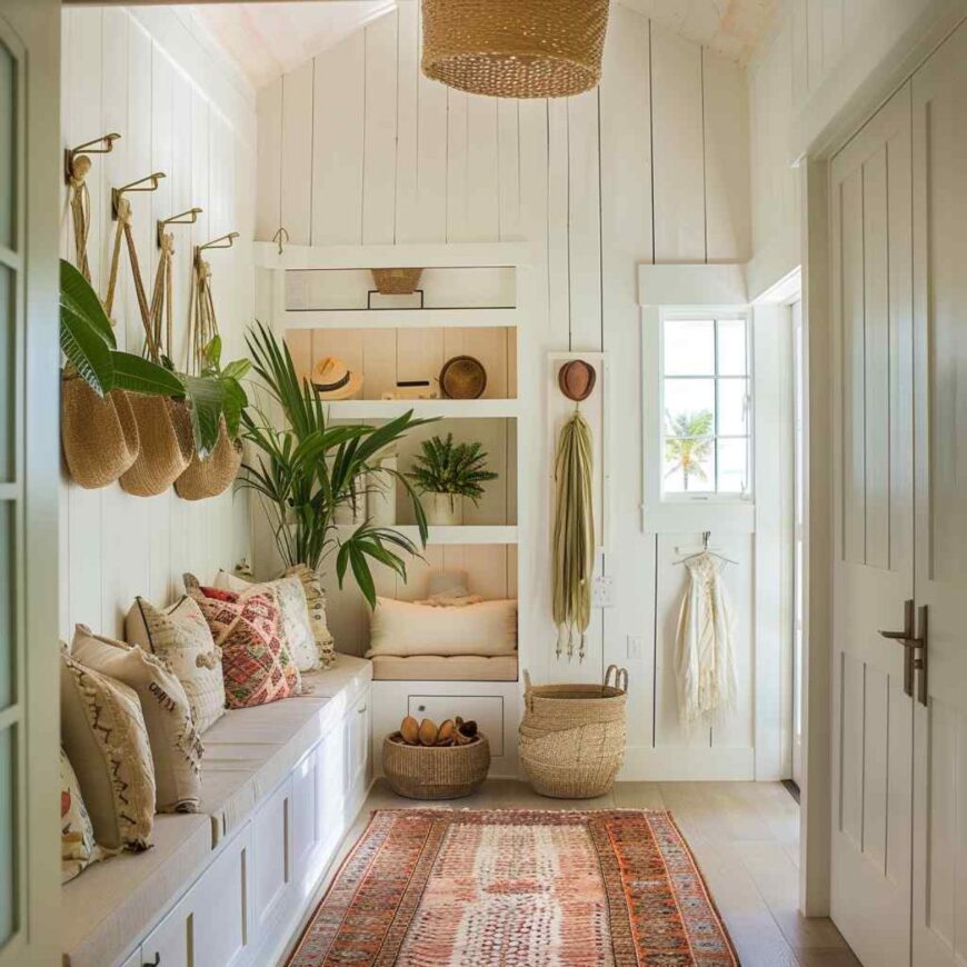 68 Beach House Mudrooms Where Wave-Washed Woods Meet Boho Bliss ...
