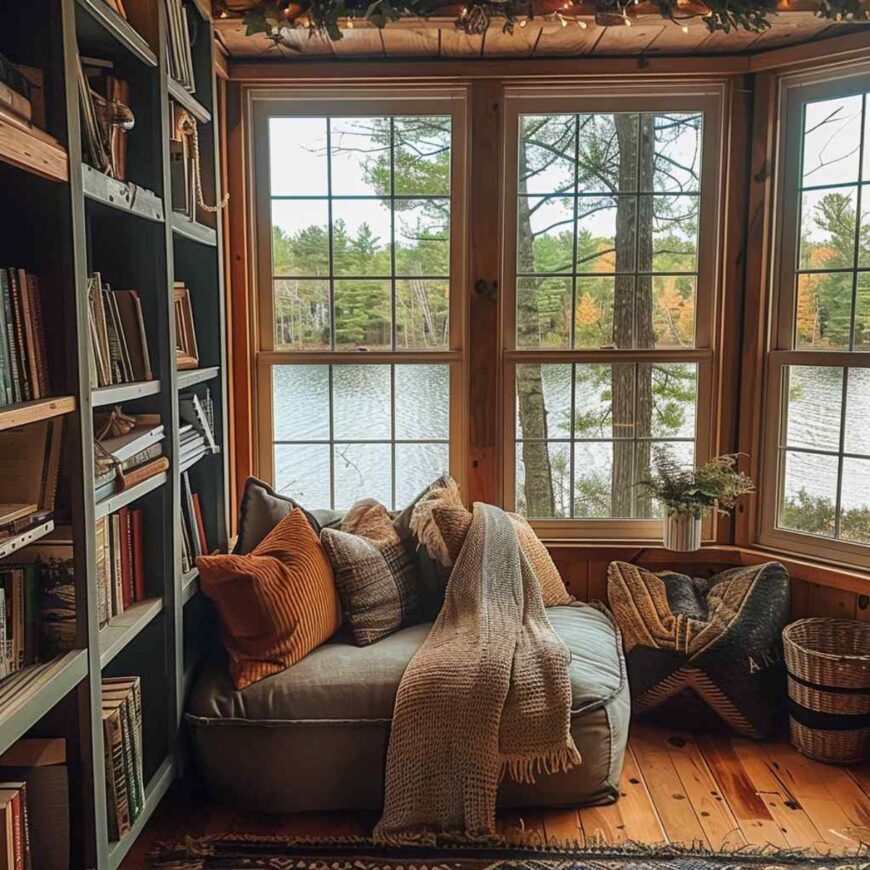 Cottagecore Reading 46 Reading Nooks Stretch Out with Cottagecore and Scandinese Design ...