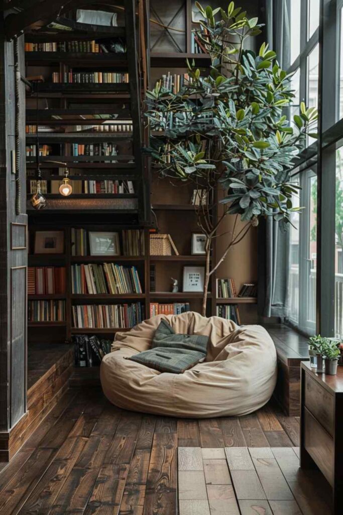 46 Reading Nooks Stretch Out with Cottagecore and Scandinese Design ...