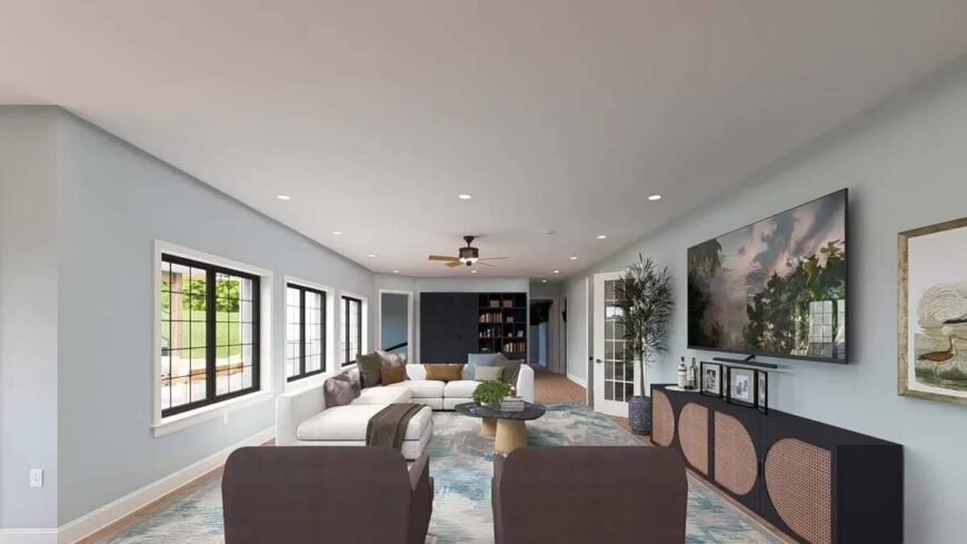 Ranch Style 3-Bedroom Single-Story Home with 3-Car Side-Loading Garage ...