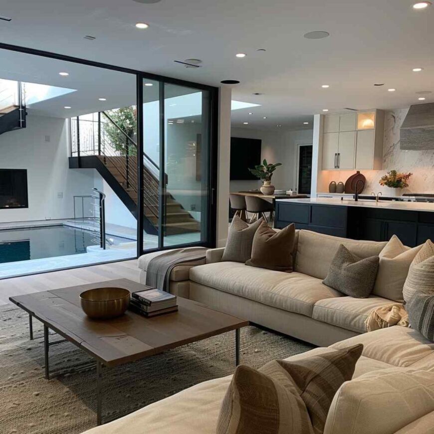 18 Walkout Basements Transform Space with Scandinese Flair (Concept ...