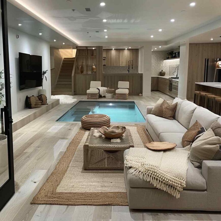 18 Walkout Basements Transform Space with Scandinese Flair (Concept ...