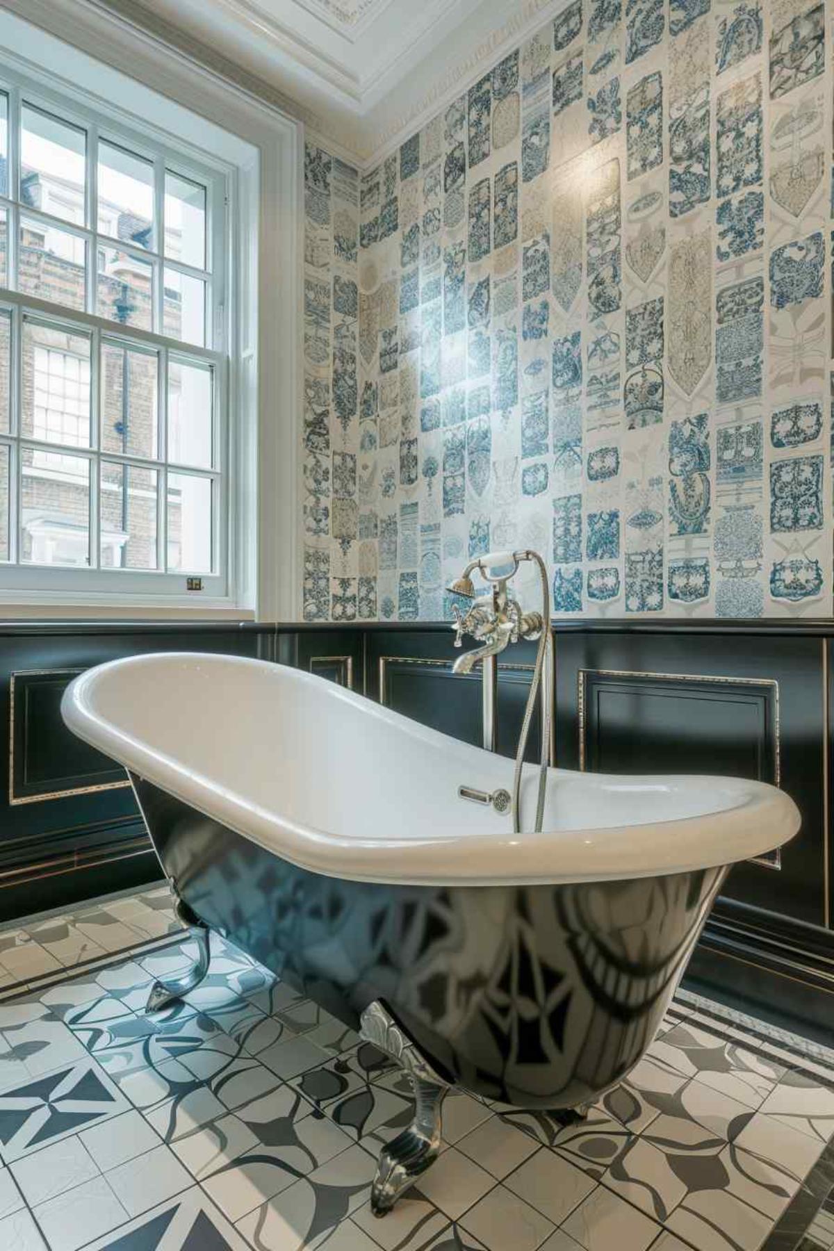 bathroom deco rococo