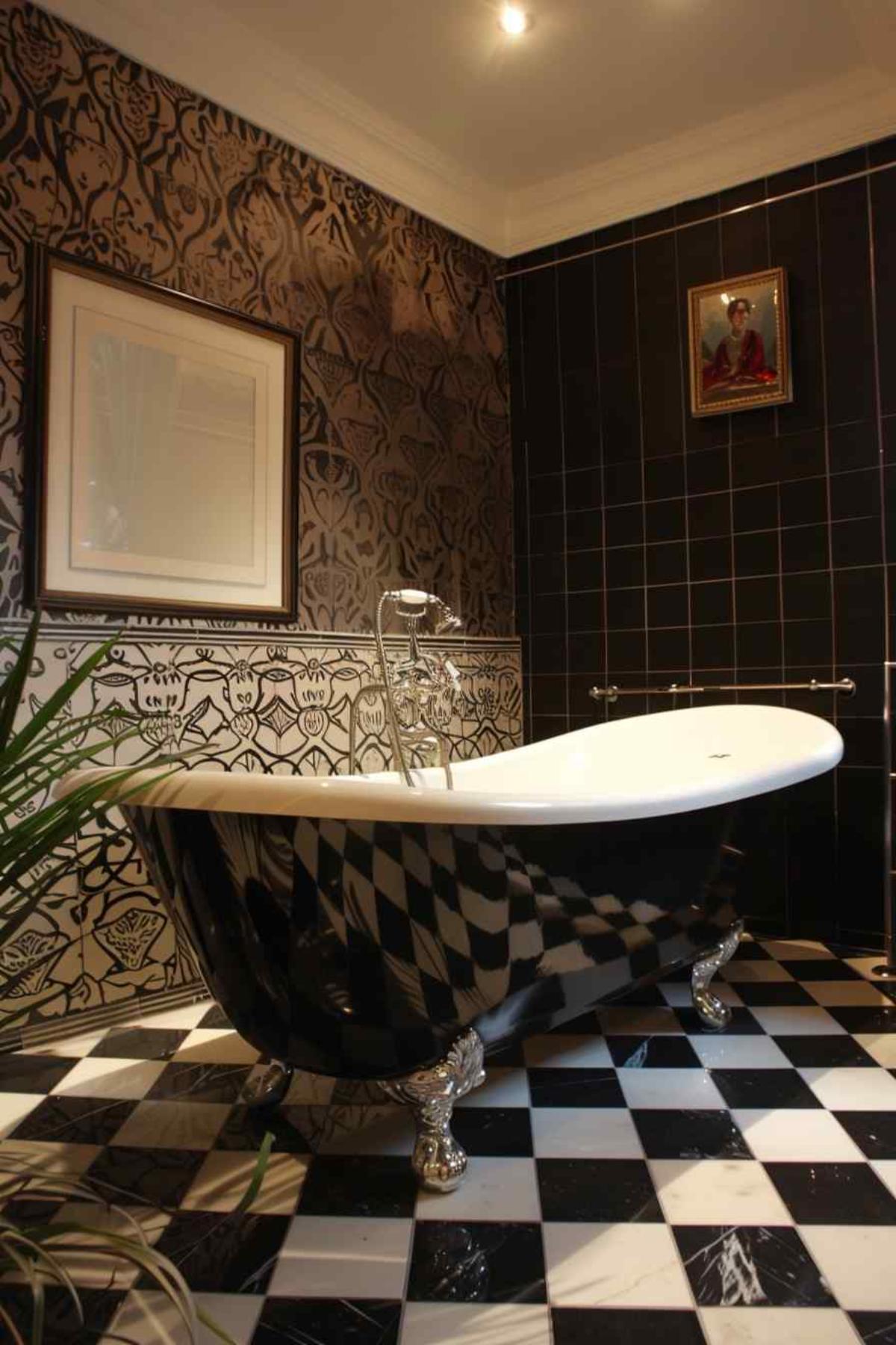 bathroom deco rococo