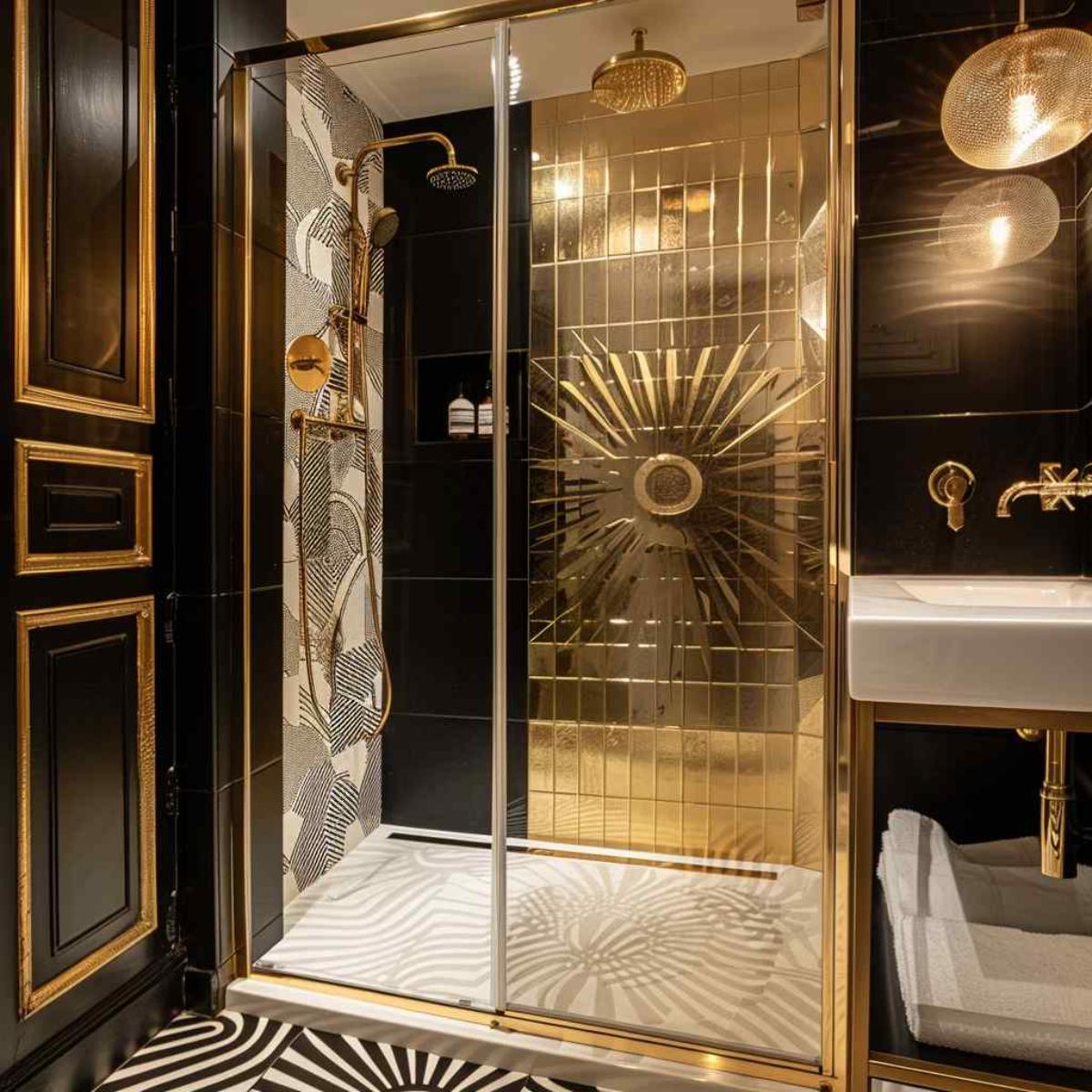 bathroom deco rococo