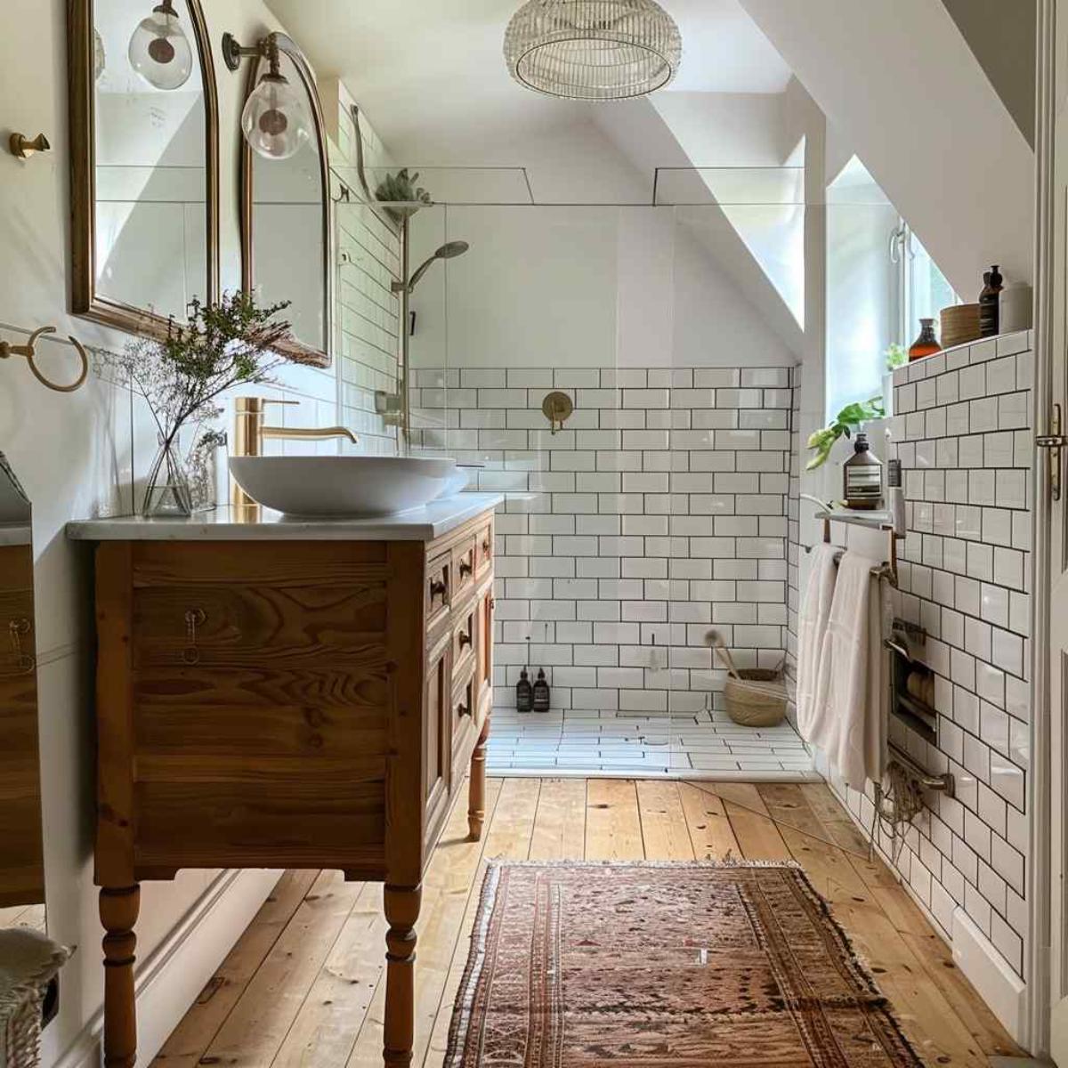 bathroom hygge