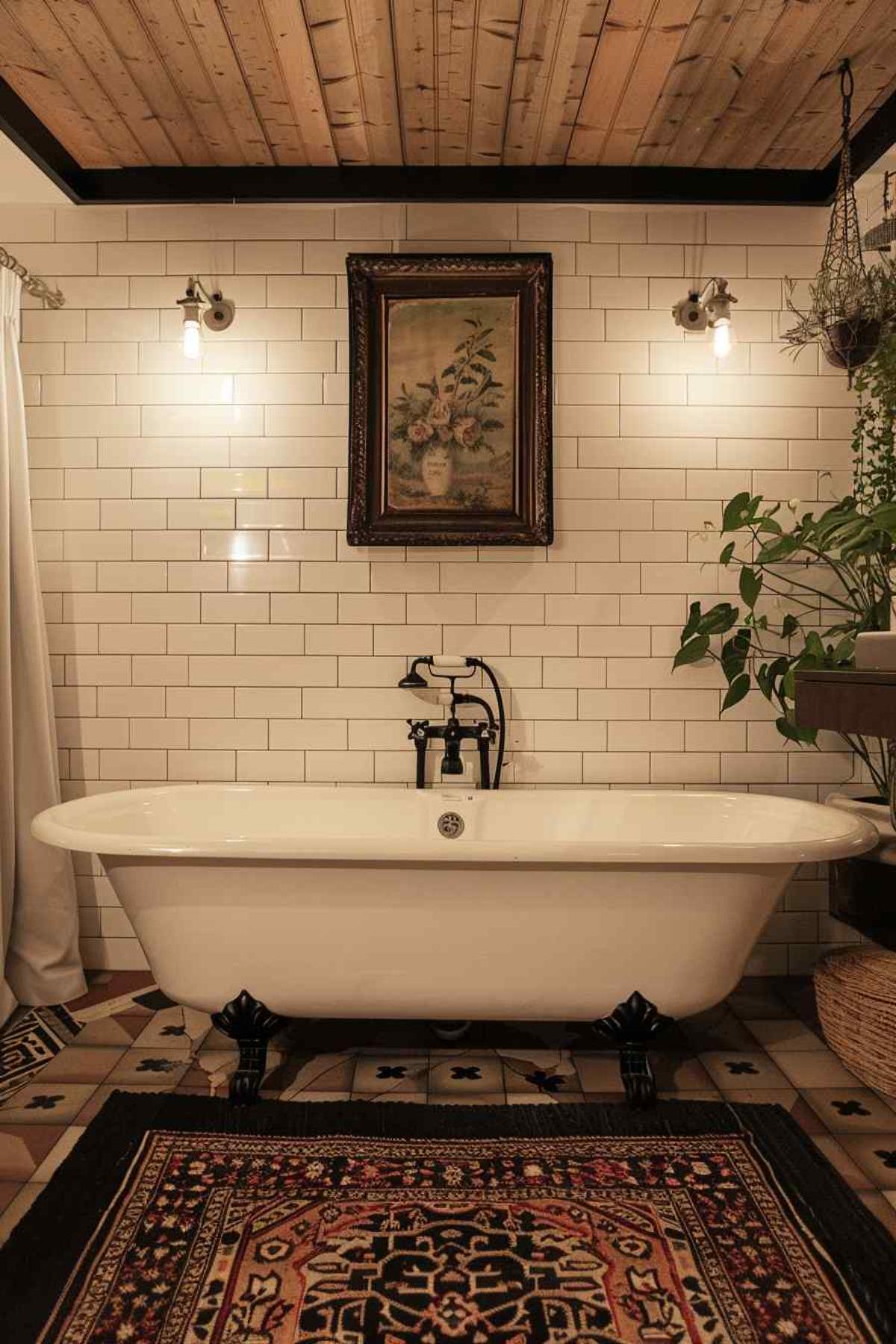 bathroom hygge