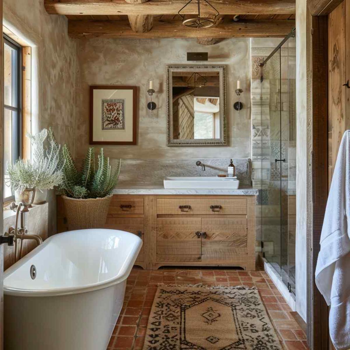 bathroom hygge