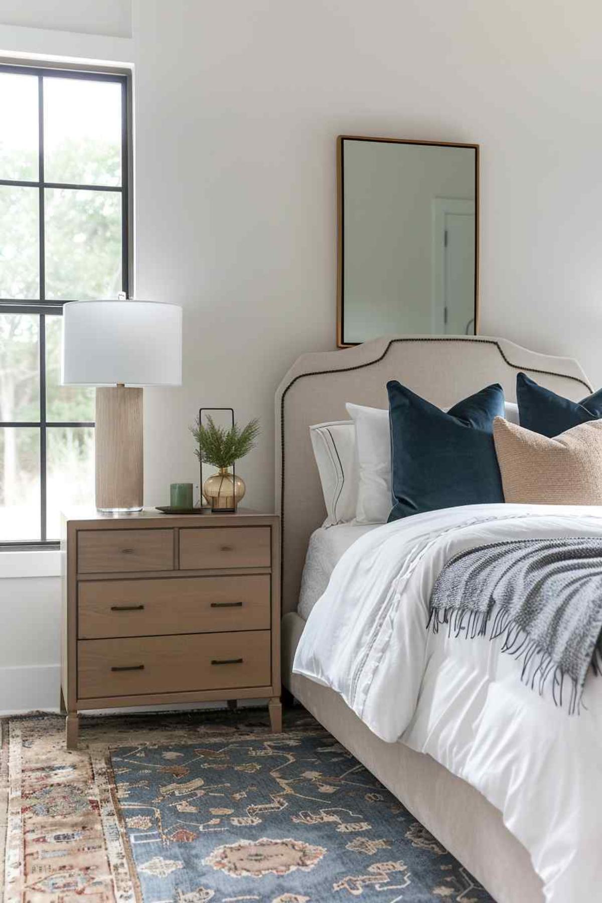 bedroom boho rococo