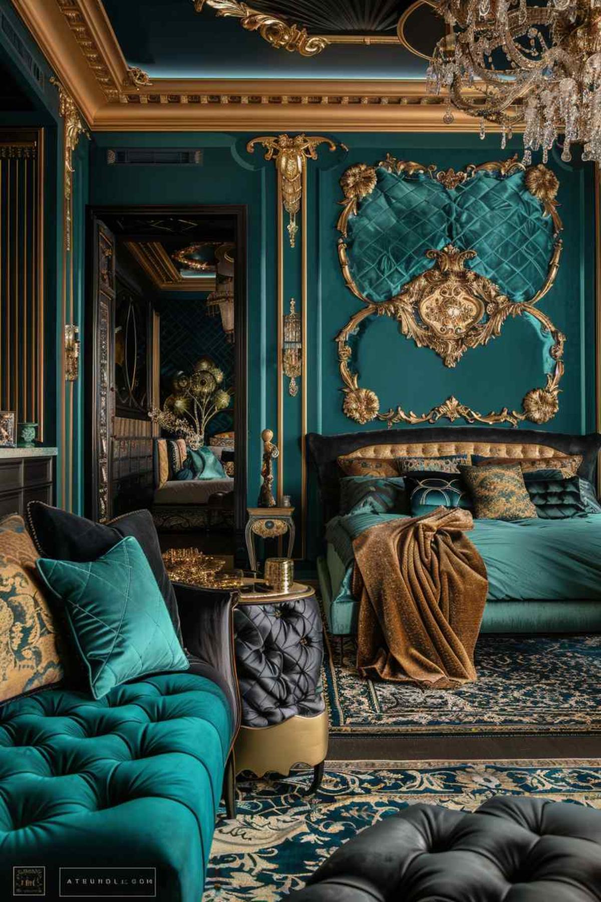 bedroom decorococo 