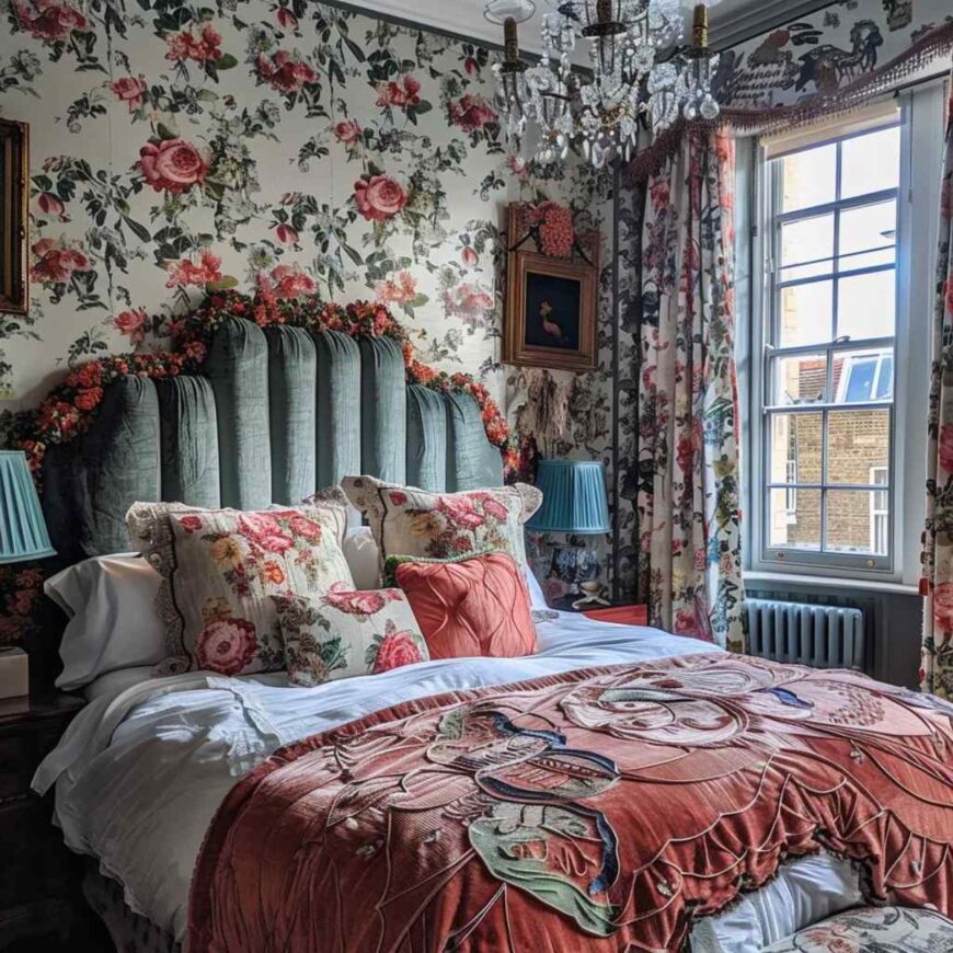 32 Bedrooms Where French Country Meets the Boldness of Maximalist ...