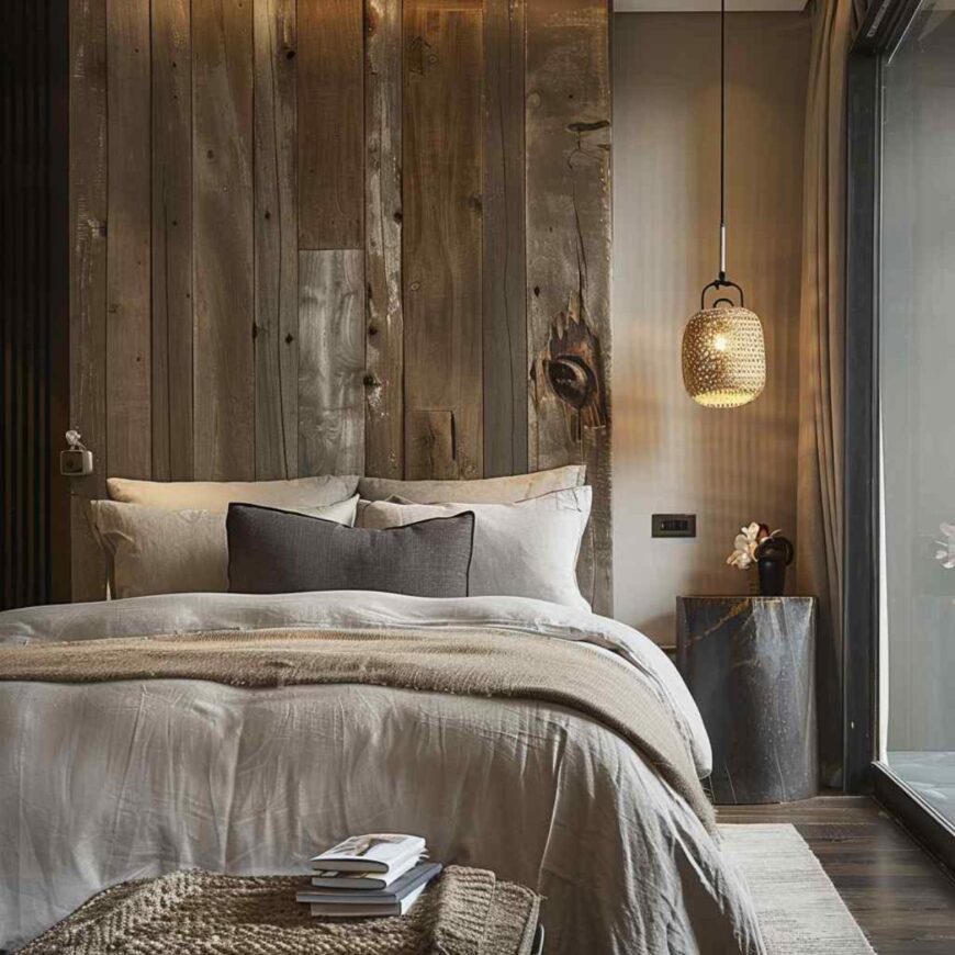 28 Modern Bedroom Designs Featuring Rustic Accents (Concept Interiors ...