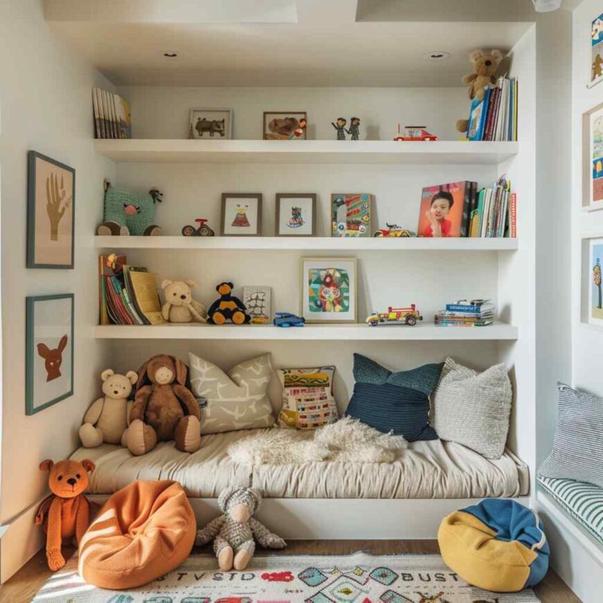 27 Cozy Corners Provide Safe Haven for Children’s Playtime (Concept ...
