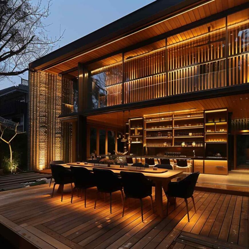 36 Outdoor Decks Illuminated with Integrated Lighting (Concept Designs ...