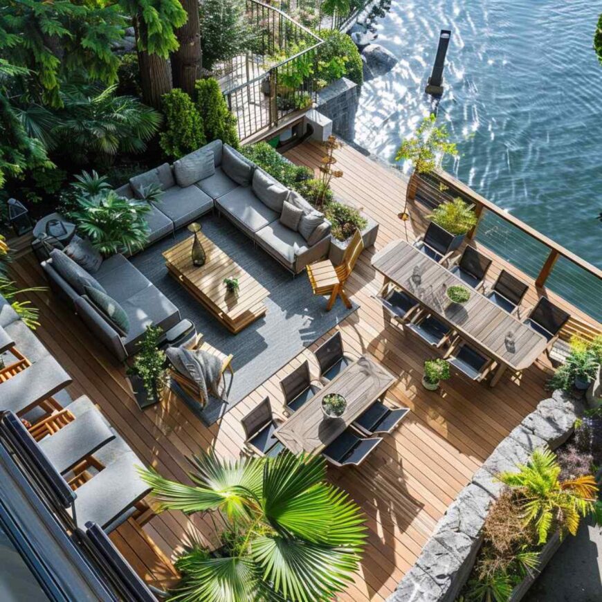28 Outdoor Decks Weave Together Mediterranean Warmth and Tropical ...