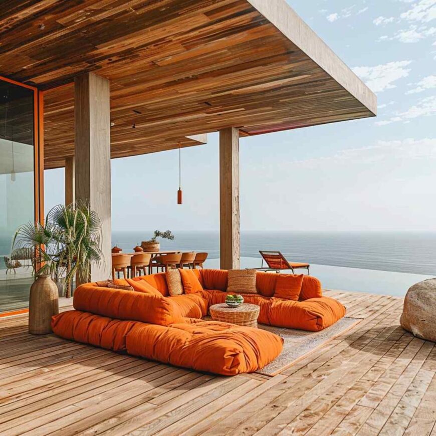 31 Outdoor Decks Draped in Shades of Sunset and Citrus (Concept Designs ...