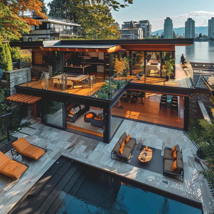 31 Outdoor Decks Draped in Shades of Sunset and Citrus (Concept Designs ...