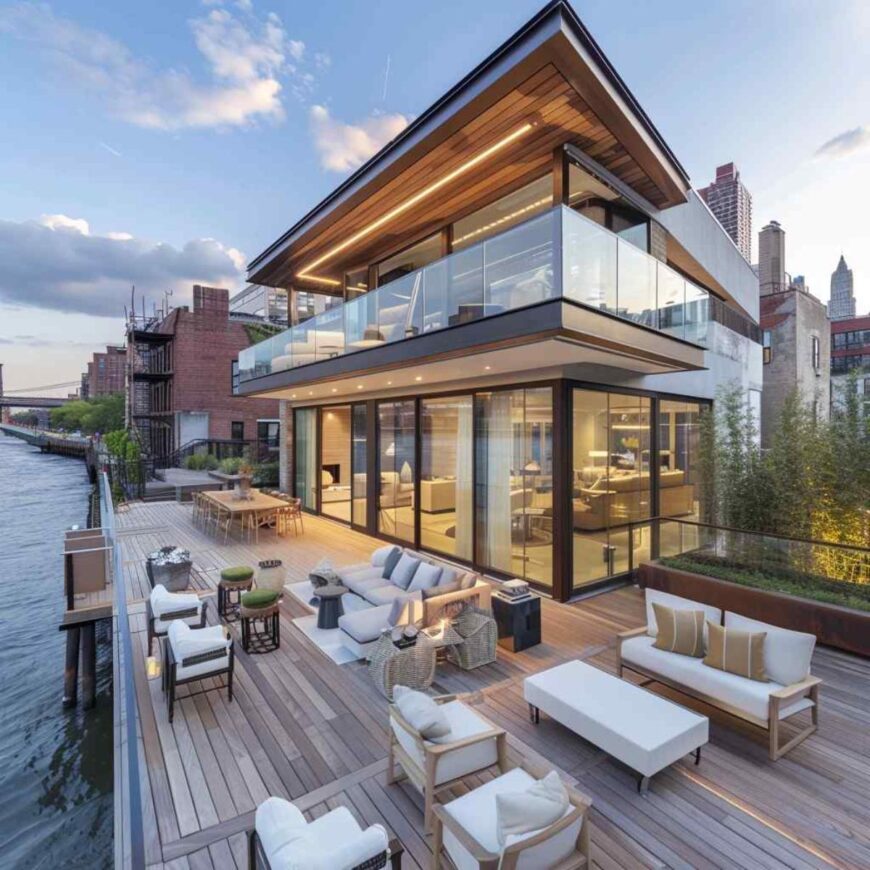 Stunning Scandinavian Minimalist Outdoor Spaces With Soundproofing image