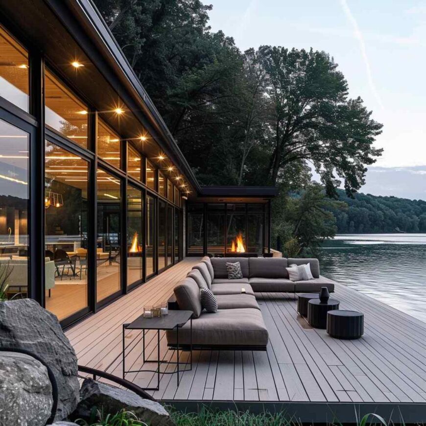 24 Outdoor Spaces Infused with the Minimalist Calm of Scandinese ... - Scandinavian Minimalist Outdoor Spaces With Soundproofing