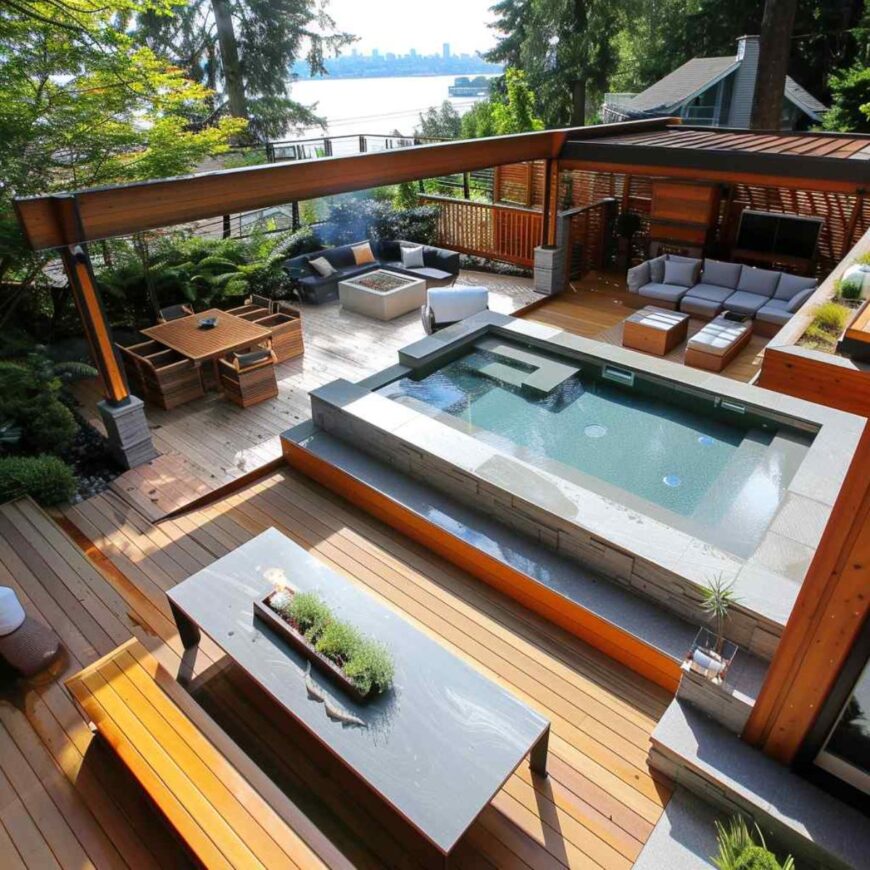 32 Expansive Decks that Nestle into the Outdoor Landscape (Concept ...