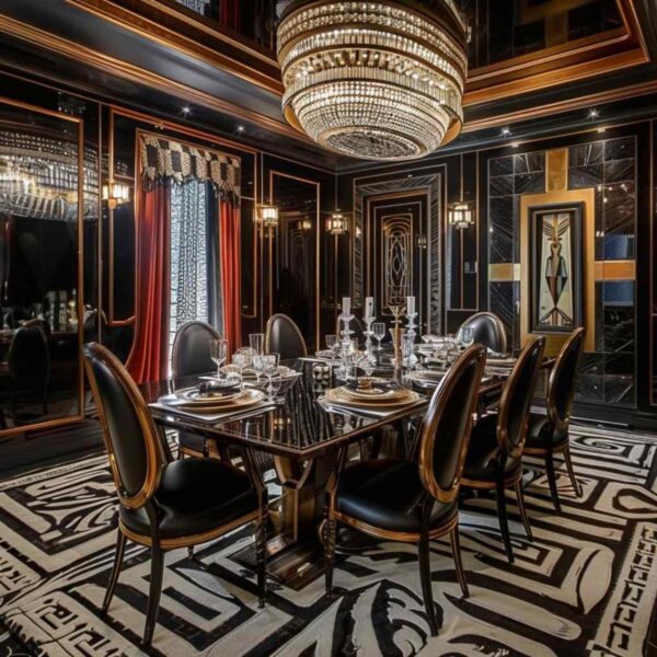 28 Dining Rooms Feast on Bold Fusion of Opulent Styles (Concept ...