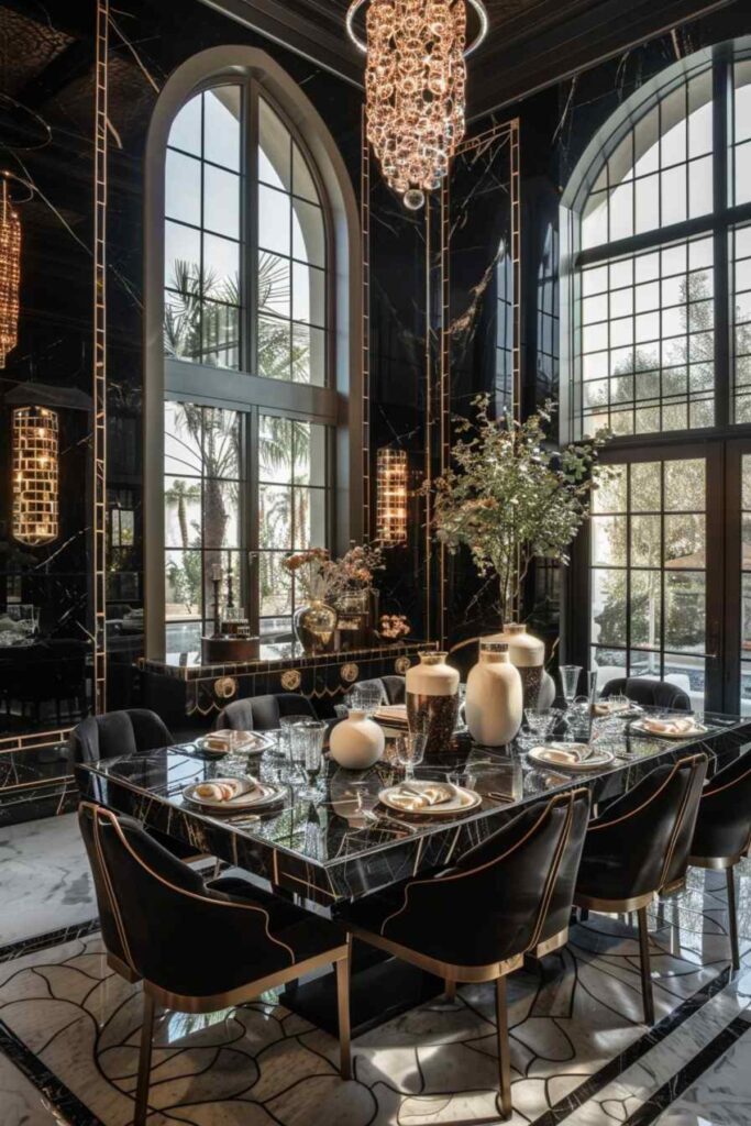 28 Dining Rooms Feast on Bold Fusion of Opulent Styles (Concept ...
