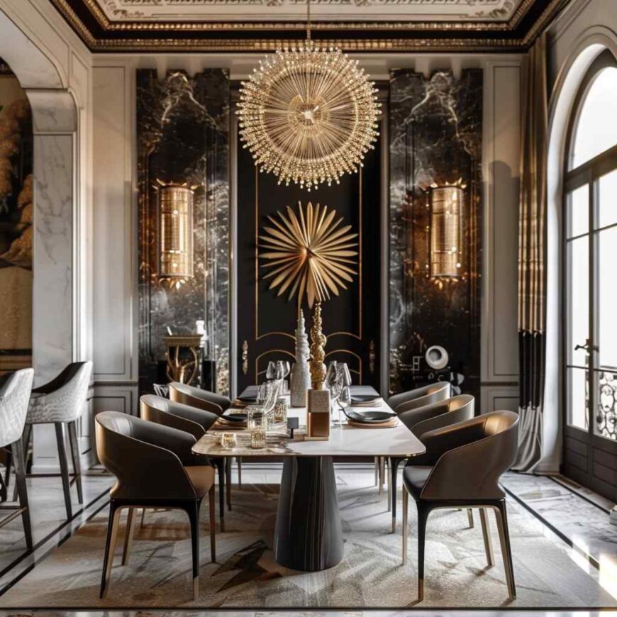 28 Dining Rooms Feast on Bold Fusion of Opulent Styles (Concept ...
