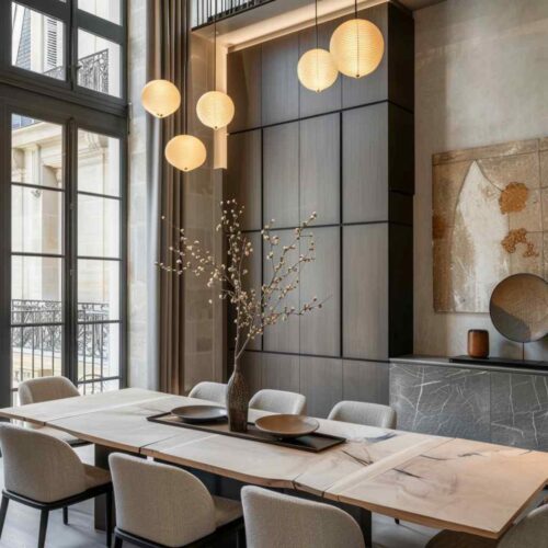 31 Dining Room Ideas that Blend Japandi and Contemporary Aesthetics ...