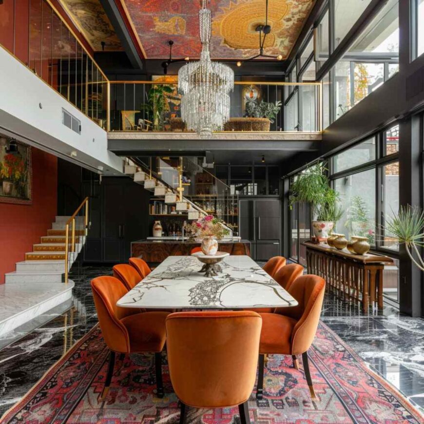 29 Maximalist Dining Rooms Unleash the Glamour (Concept Interiors ...