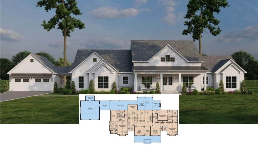 Explore a Craftsman Dream: Sophisticated Design with Vaulted Ceilings and Stone Accents