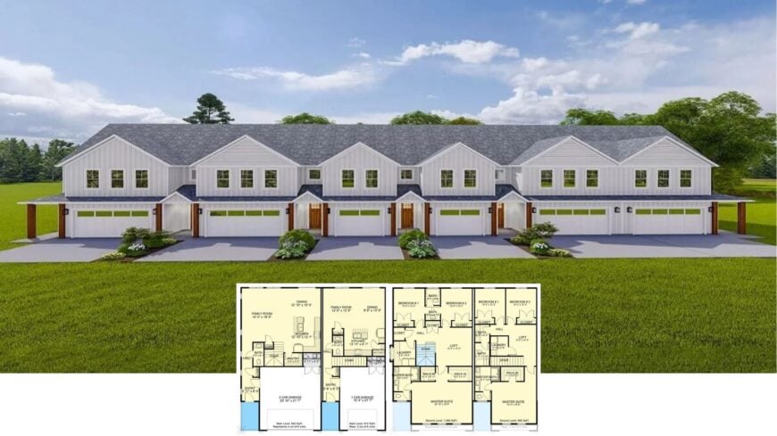 Step Inside These Stylish Townhomes, a Perfect Mix of Contemporary Design and Practical Living