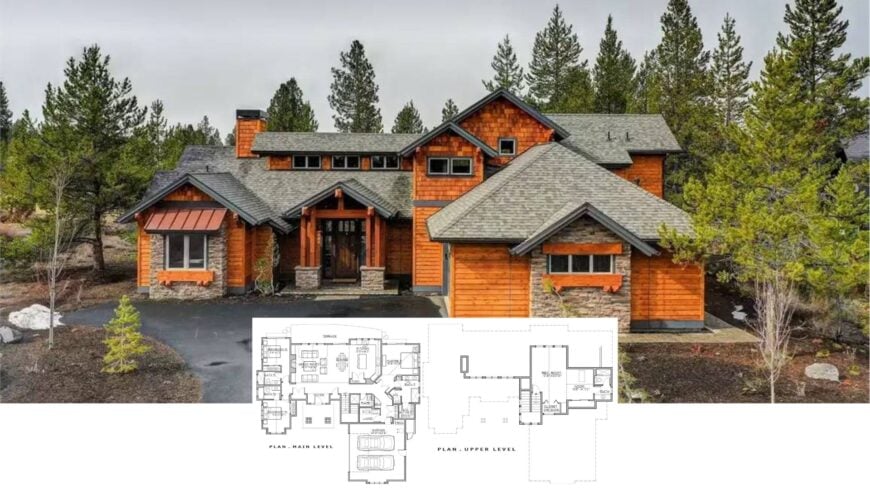 Step Inside This Exquisite Craftsman Home with a Striking Timber Facade