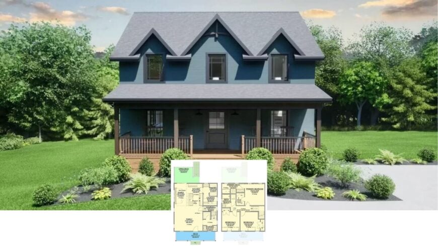 Discover the Timeless Charm of This Classic Farmhouse with Dormer Windows