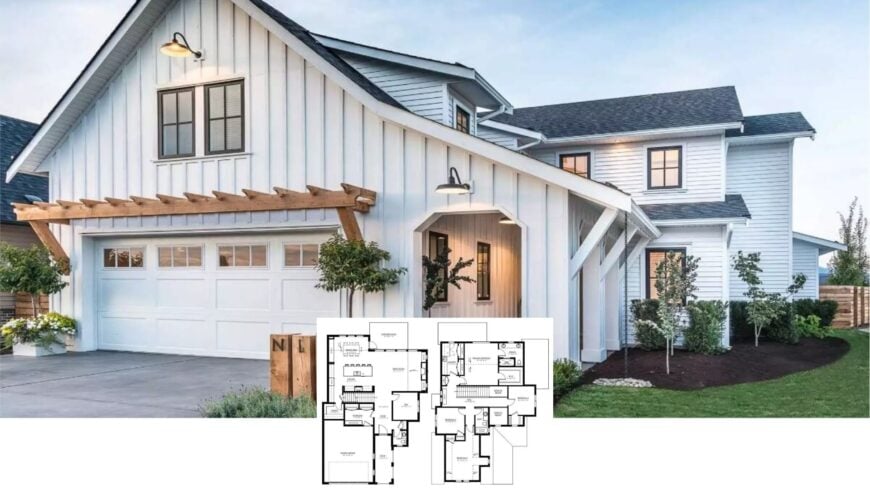 Take a Tour of This Timeless Farmhouse Featuring Contemporary Design Elements
