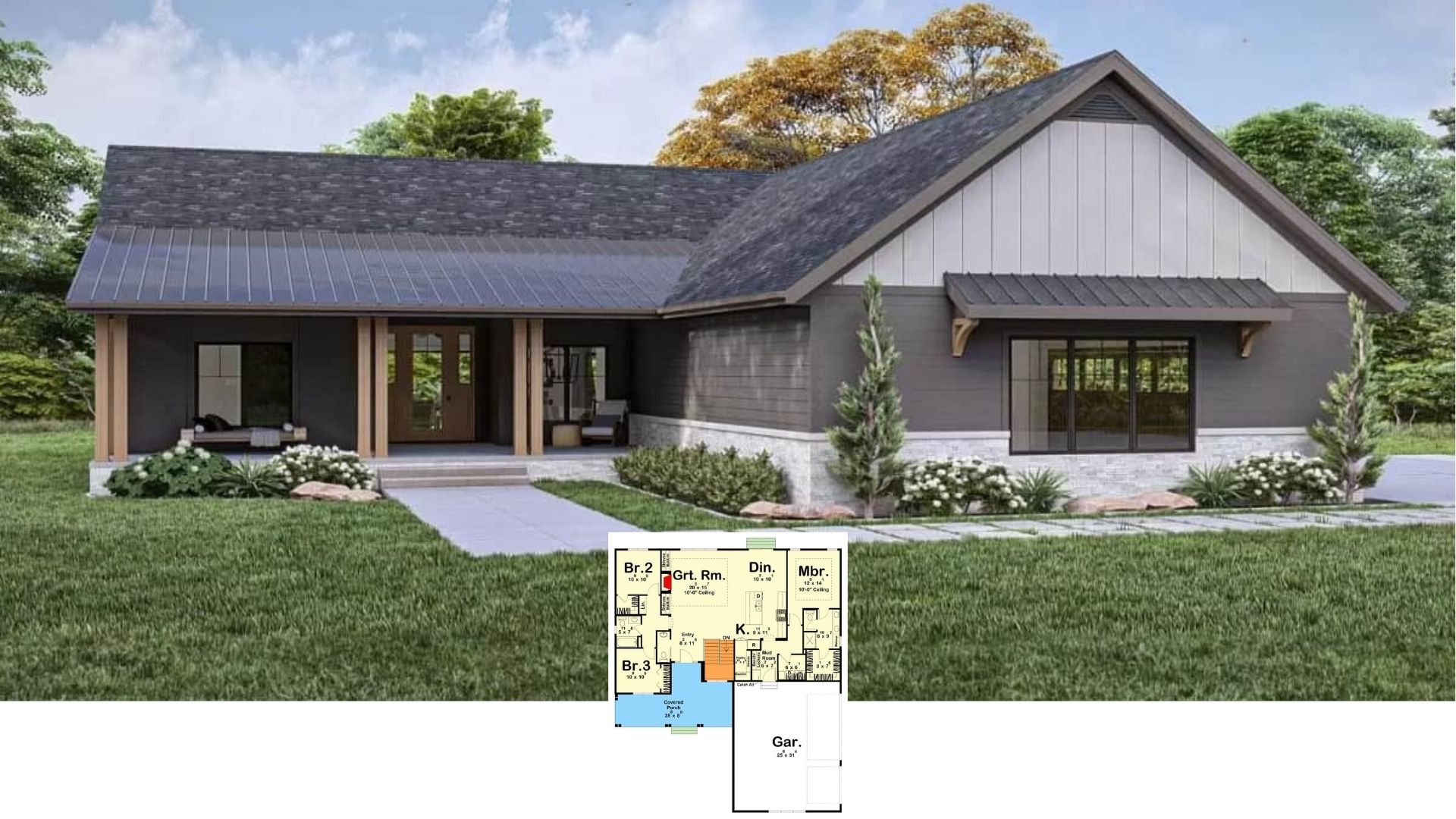 Discover This Contemporary Craftsman Bungalow with Inviting Features