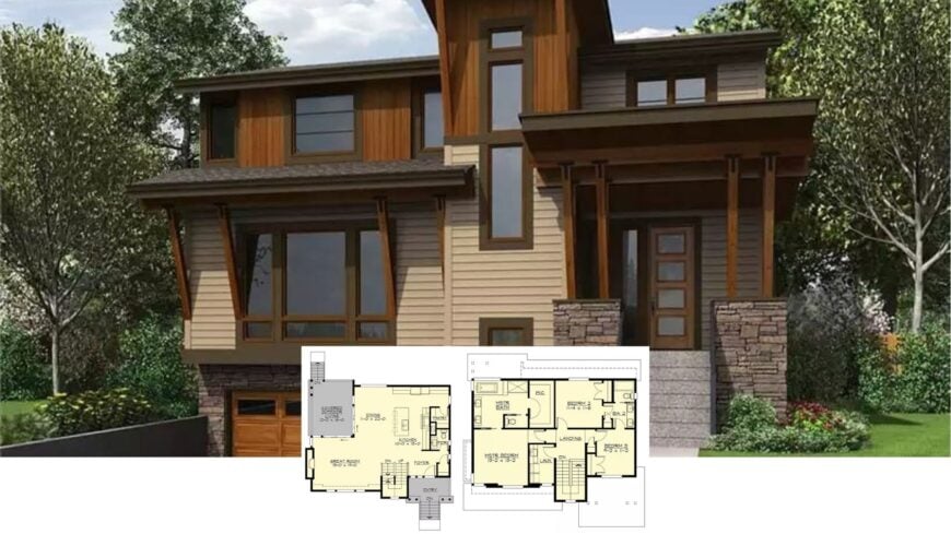 Discover the Harmonious Blend of Contemporary and Craftsman Styles in This Exceptional Home