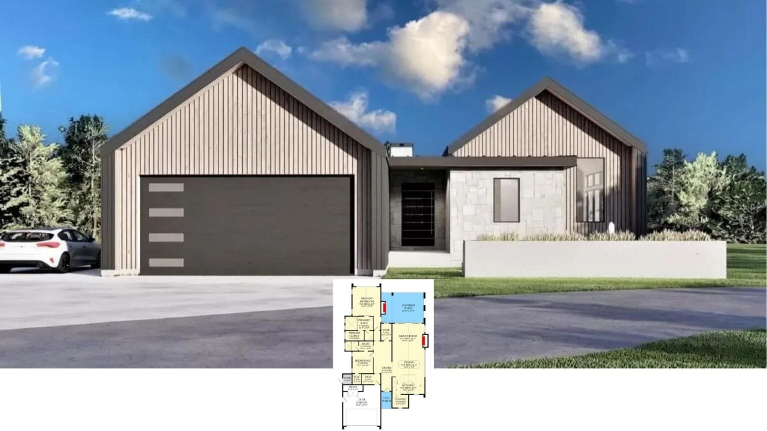 Image showcasing 15 Scandinavian-Style House Plans
