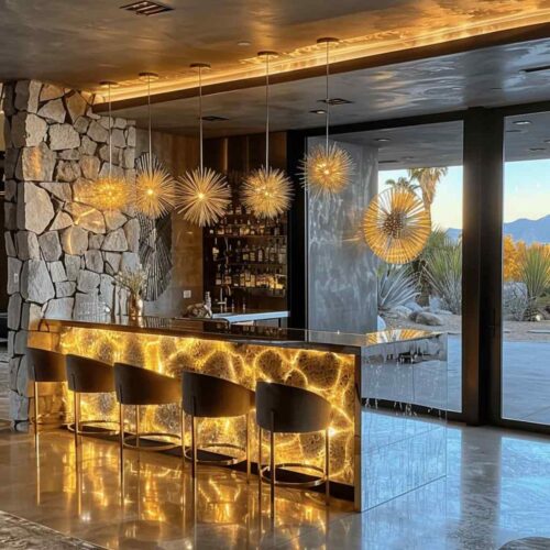 25 Home Bars that Sip in Style with a Maximalist Glam Fusion (Concept ...