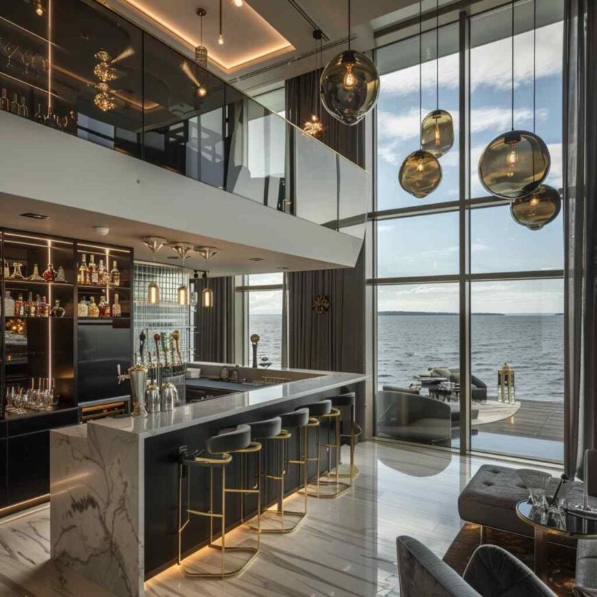 36 Home Bars as Bastions of Style in a Visual Toast to the Audacious ...