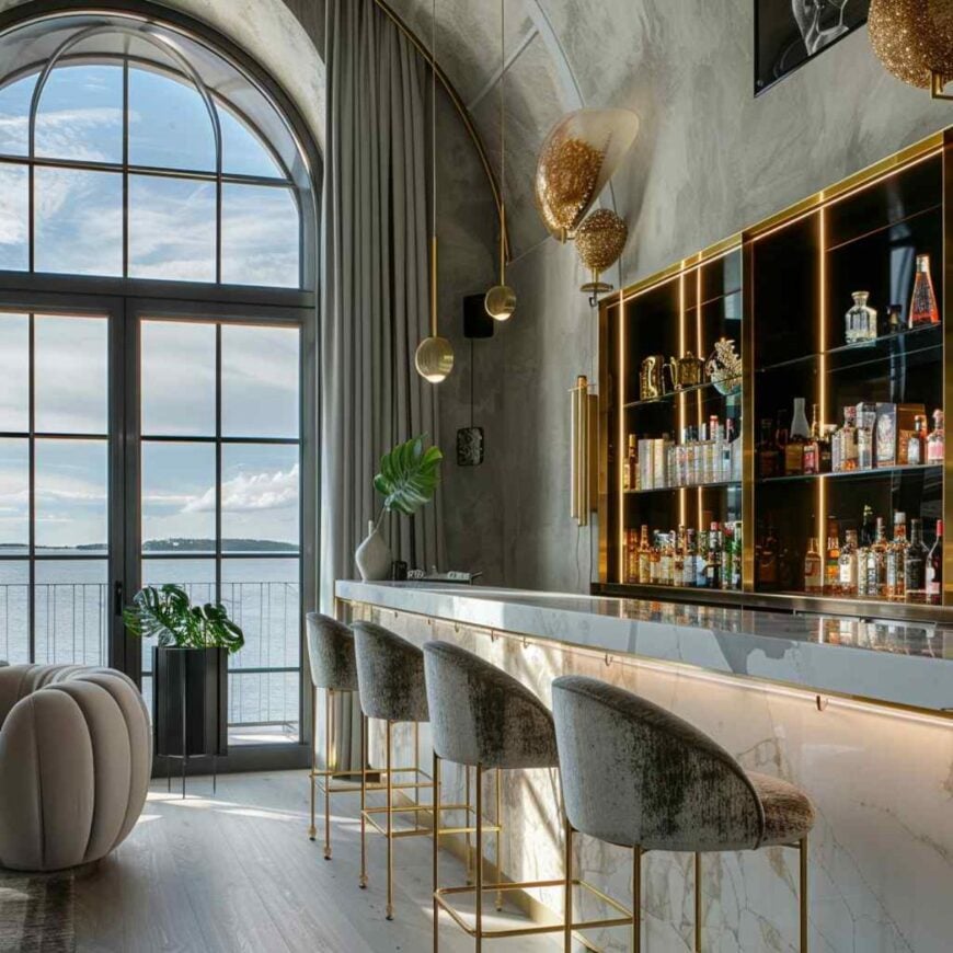 36 Home Bars as Bastions of Style in a Visual Toast to the Audacious ...
