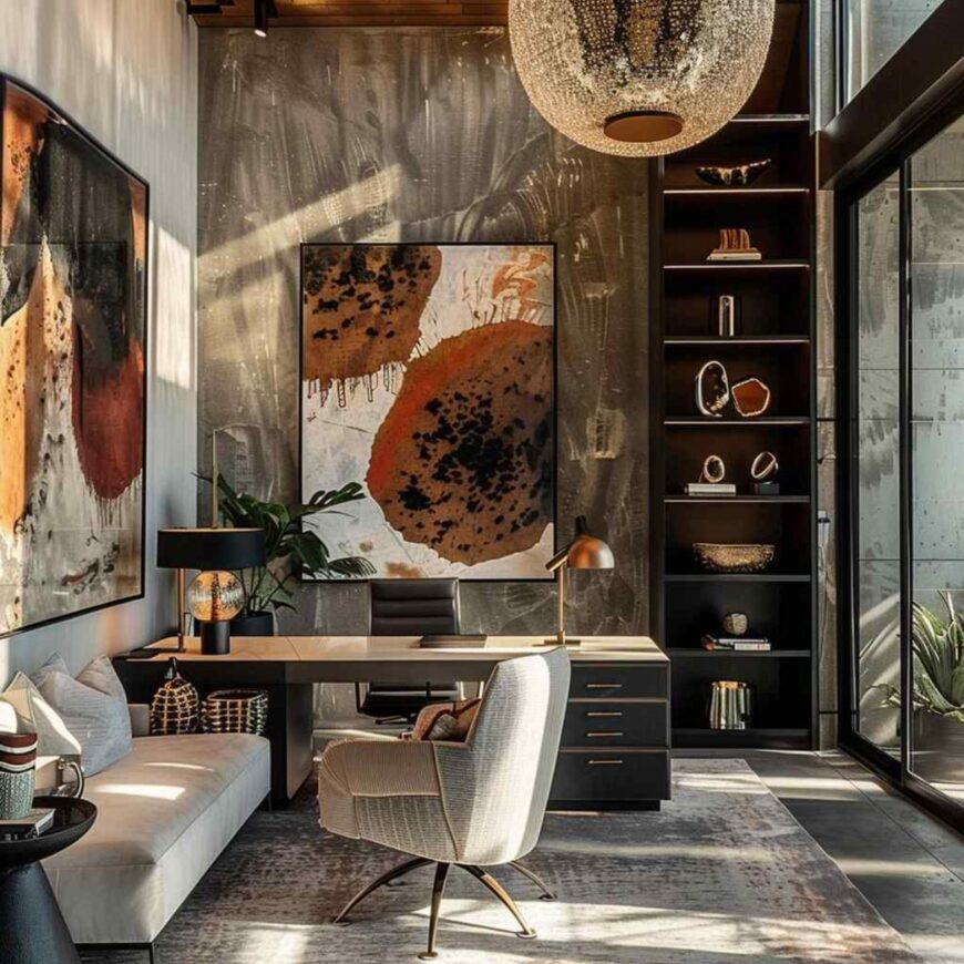 27 Home Office Spaces That Speak in Textures and Light (Concept Designs ...