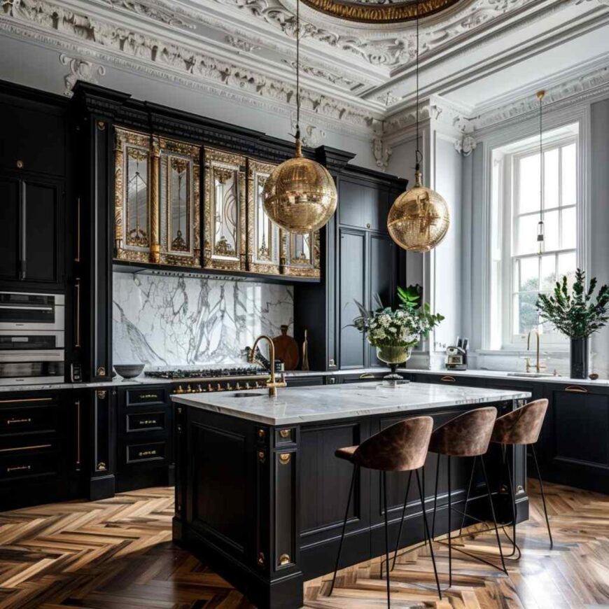 28 Kitchens Navigate the Rich Textures of Baroque and Rococo (Concept ...