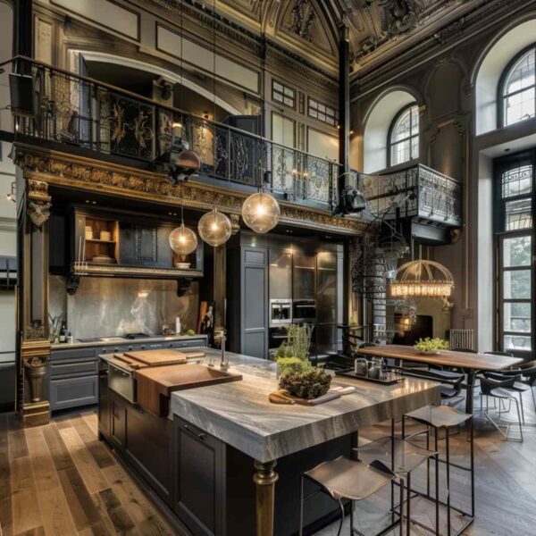 28 Kitchens Navigate the Rich Textures of Baroque and Rococo (Concept ...