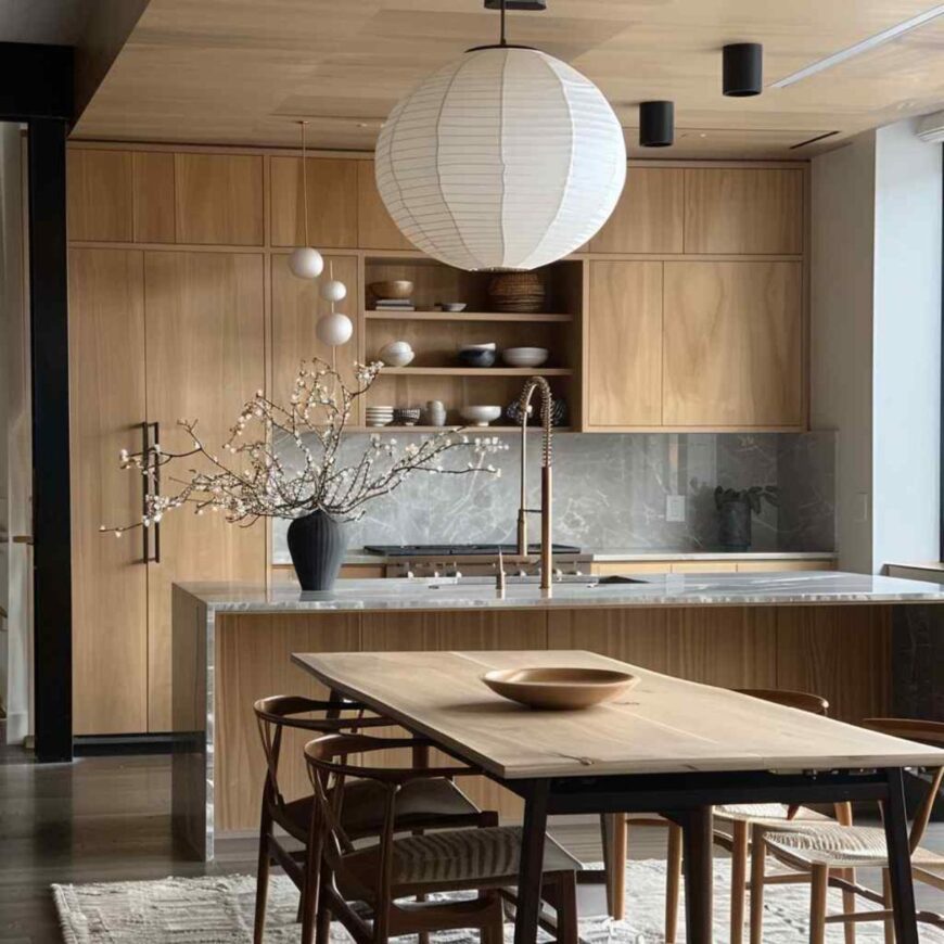 32 Custom Japandi Kitchen Designs that Redefine Culinary Spaces ...