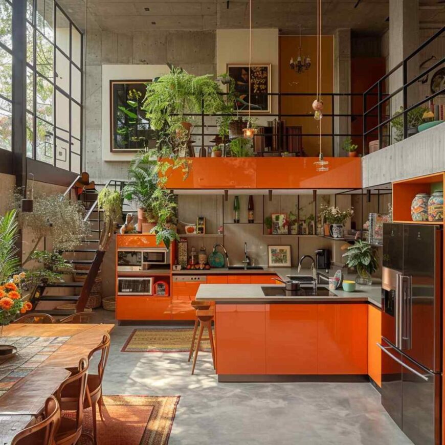 33 Maximalist Kitchens Designed with an Abundance of Color (Concept ...