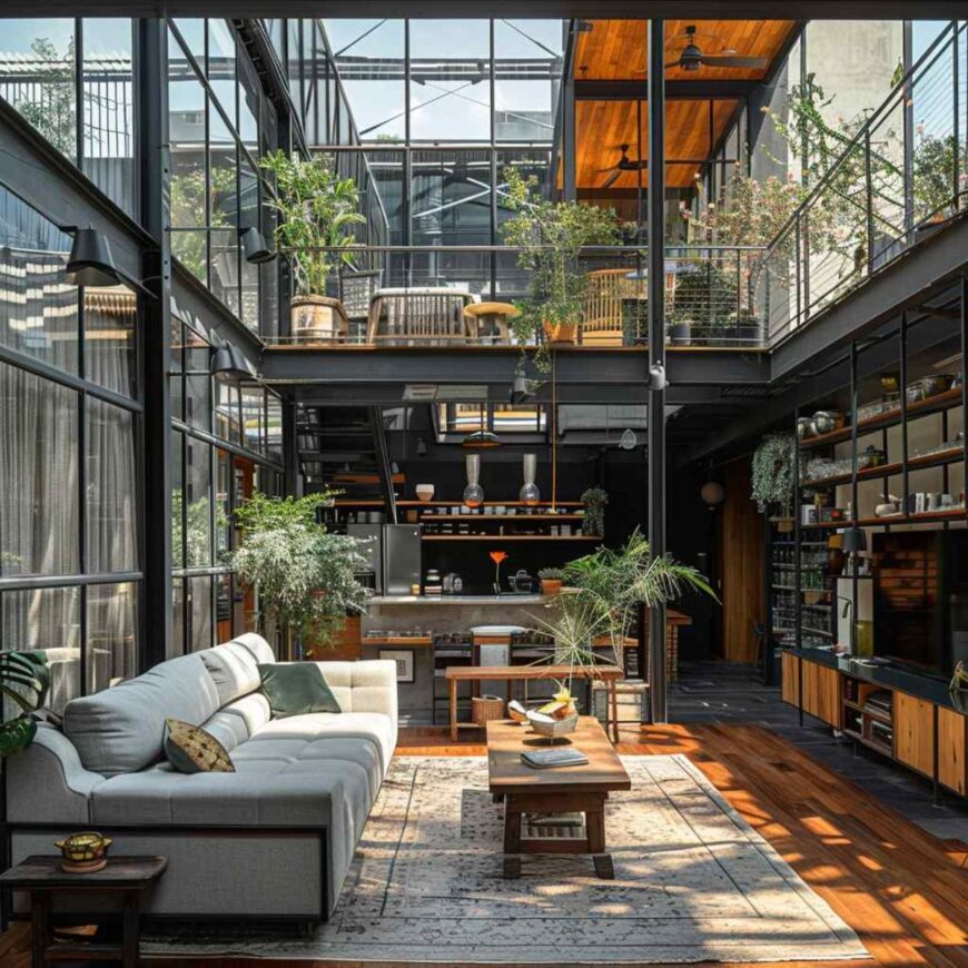 28 Living Room Spaces Where Rustic Meets Refined (Concept Interiors ...