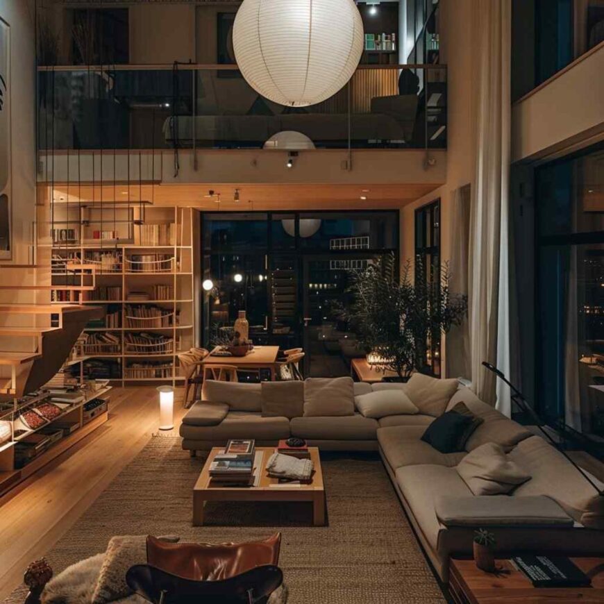32 Japandi Living Rooms Bask in the Balance Light and Texture (Concept ...
